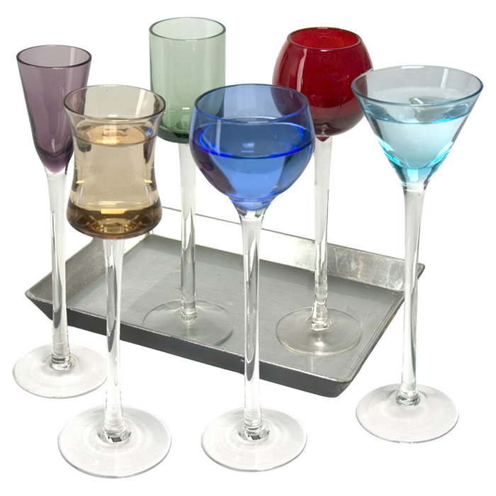 The DRH Collection Artland 6 Piece Glass Assorted Glassware Set